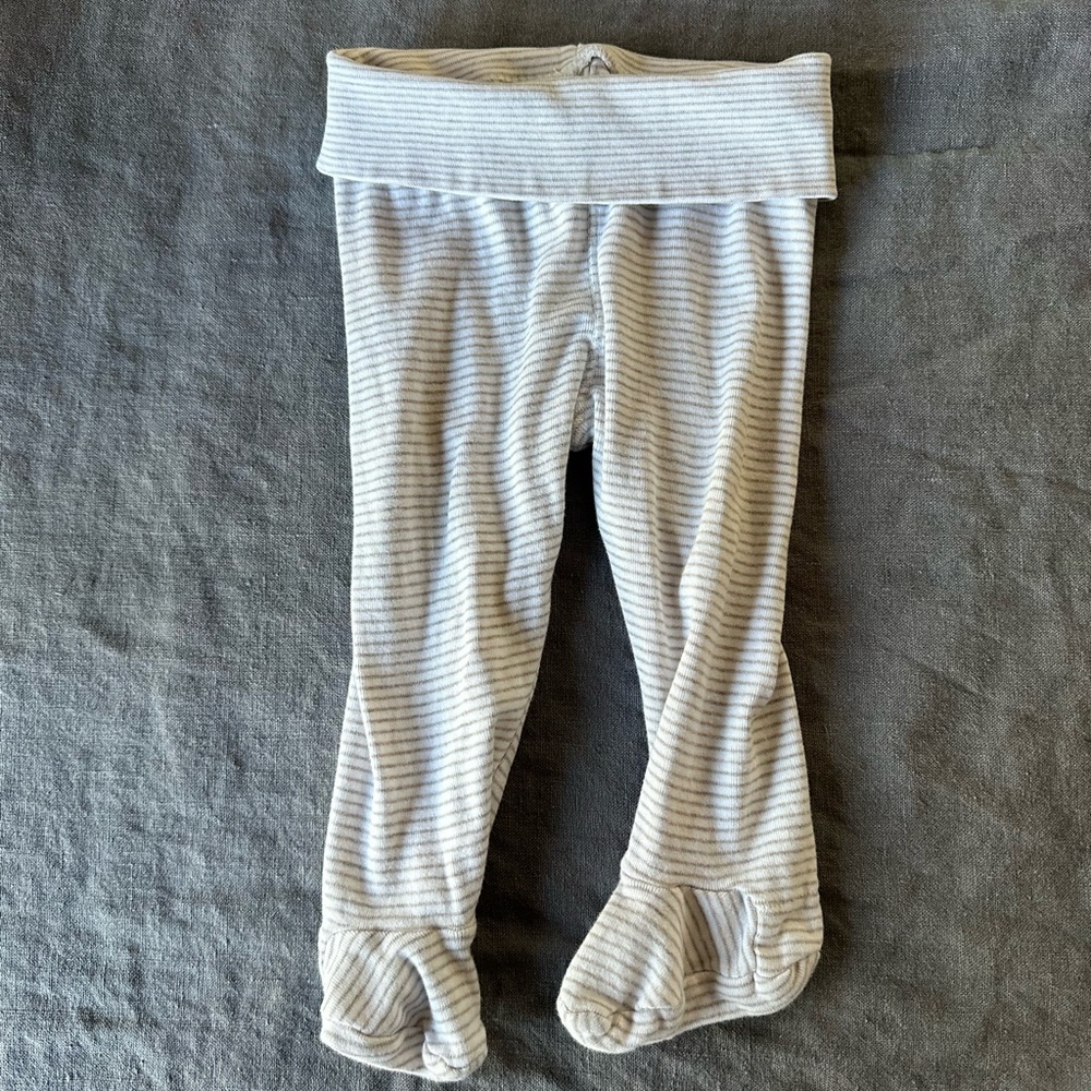 Organic Cotton Pajama Footie Leggings